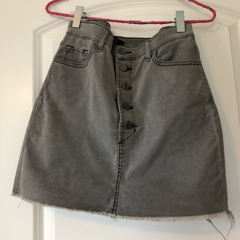 Gray Skirt